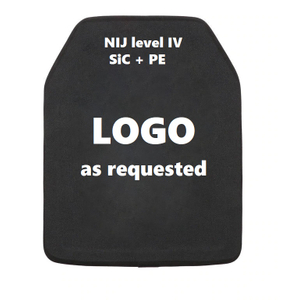Level IV Keramikplatte (SiC + PE) NIJ .06 zertifiziert